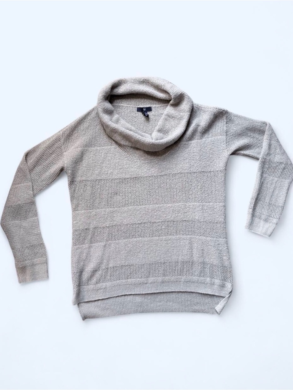 GAP Women's grey Cowl Neck Sweater